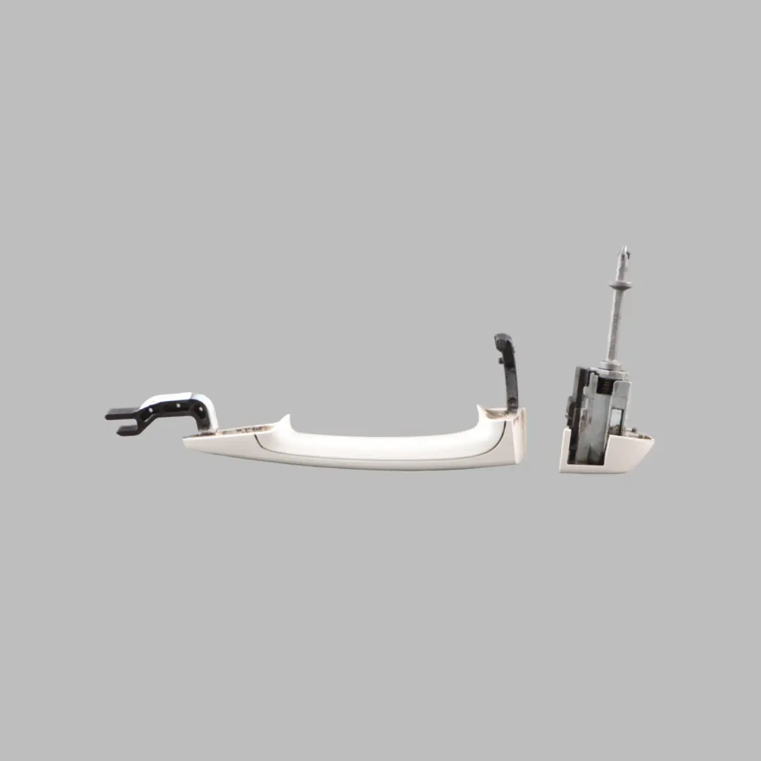 BMW F30 F31 Grab Handle Front Right O/S Door Alpinweiss Alpine White 300 - SKU RHD-0445184-AW1 - Part number 0445184