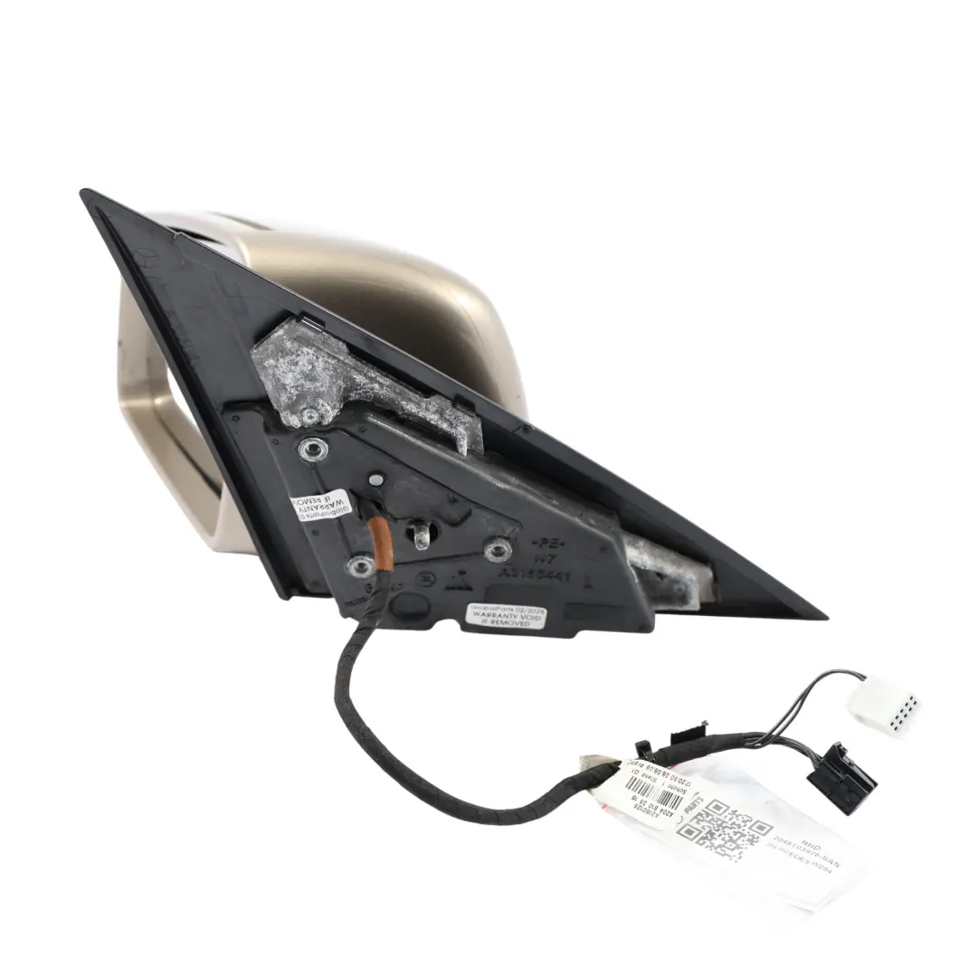 Door Wing Mirror Outside Left N/S Sanidine Metallic Beige - 798 to Mercedes W204 with Part number 2048103976 Mercedes W204 Door Wing Mirror Outside Left N/S Sanidine Metallic Beige - 798 - SKU RHD-2048103976-SAN - Part number 2048103976