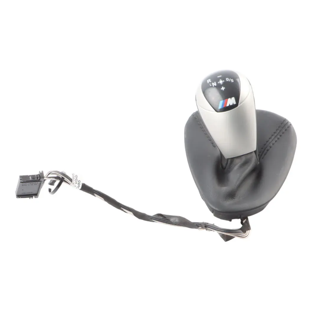 BMW 3 Series 1 E90 E92 E93 M3 Gear Shift Knob Gaiter Cover Leather Black - SKU rhd-2283706-1 - Part number 2283706