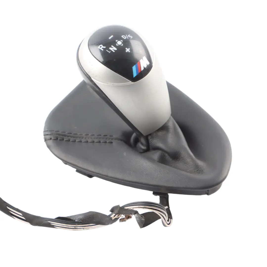 BMW 3 Series 1 E90 E92 E93 M3 Gear Shift Knob Gaiter Cover Leather Black - SKU rhd-2283706-1 - Part number 2283706