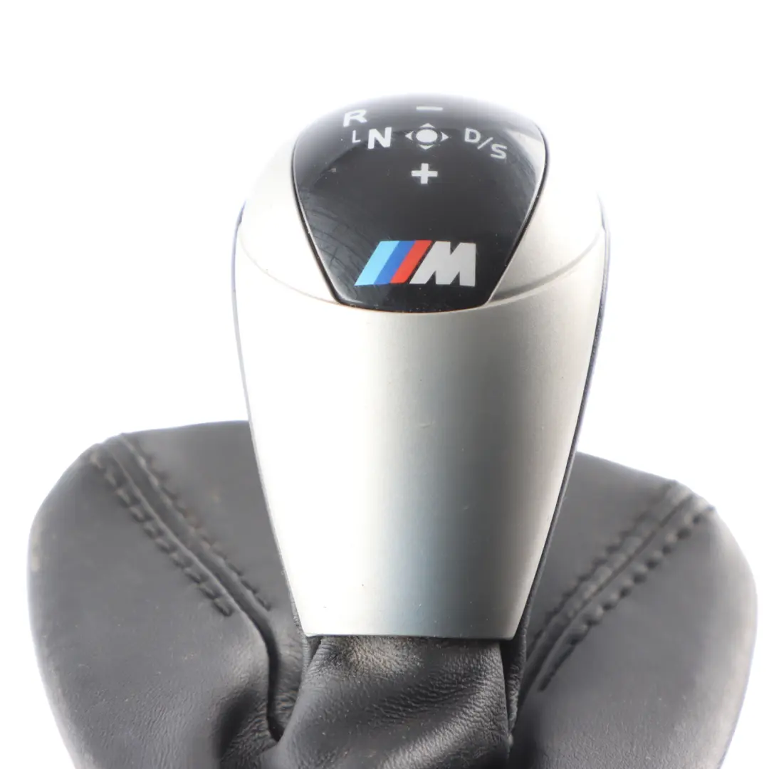 BMW 3 Series 1 E90 E92 E93 M3 Gear Shift Knob Gaiter Cover Leather Black - SKU rhd-2283706-1 - Part number 2283706