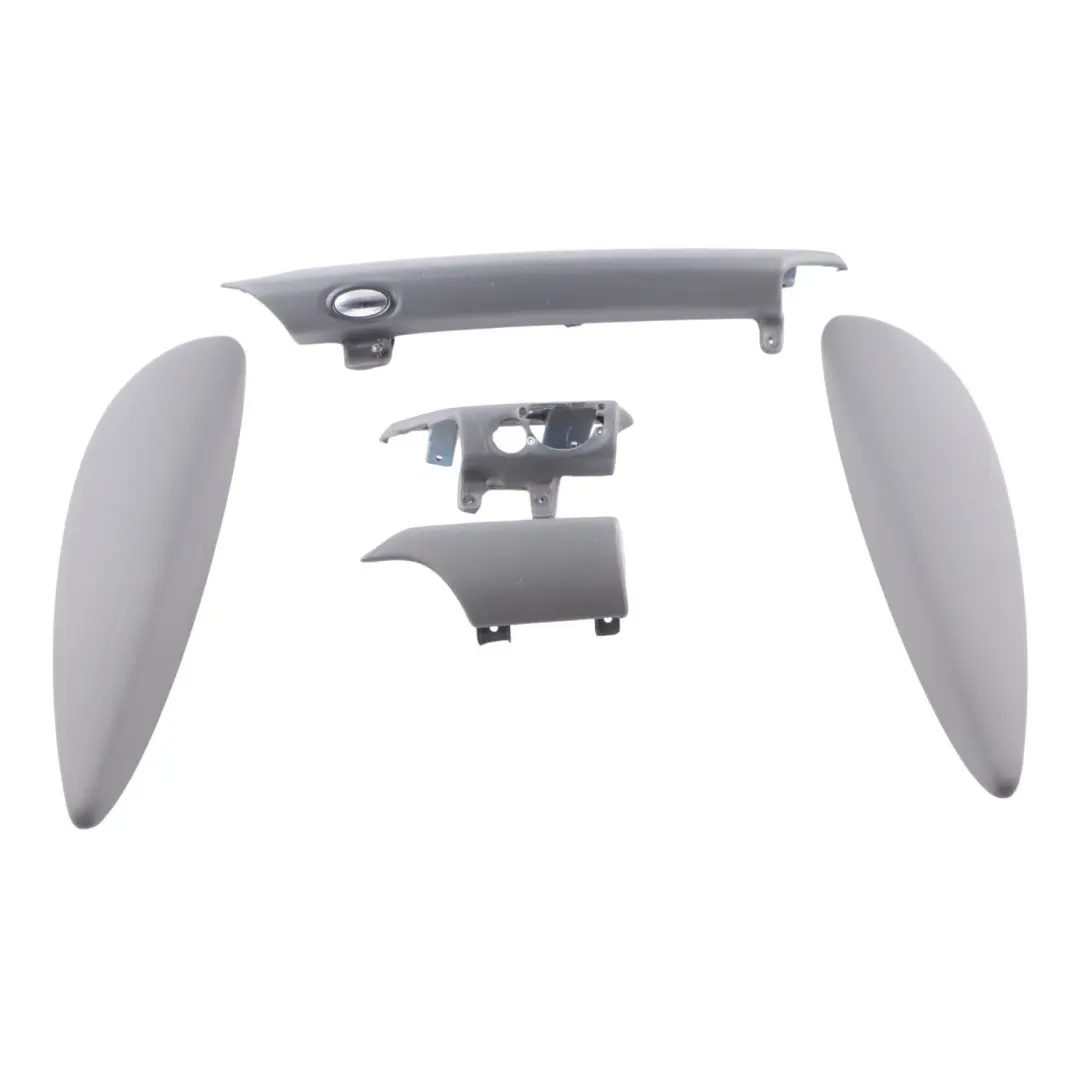 Dashboard Dash Lower Trim Set Kit Dark Grey Plastic to BMW Mini Cooper One 7 R56 with Part number 2753315 BMW Mini Cooper One 7 R56 Dashboard Dash Lower Trim Set Kit Dark Grey Plastic - SKU rhd-2753315-7 - Part number 2753315