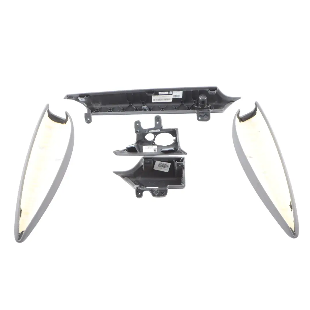 BMW Mini Cooper One 7 R56 Dashboard Dash Lower Trim Set Kit Dark Grey Plastic - SKU rhd-2753315-7 - Part number 2753315