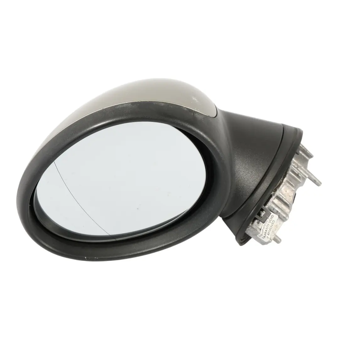 Left Door Wing Mirror N/S Sparkling Silver - A60 3 PIN to Mini R55 R56 with Part number 2755637 Mini R55 R56 Left Door Wing Mirror N/S Sparkling Silver - A60 3 PIN - SKU rhd-2755637-SS - Part number 2755637
