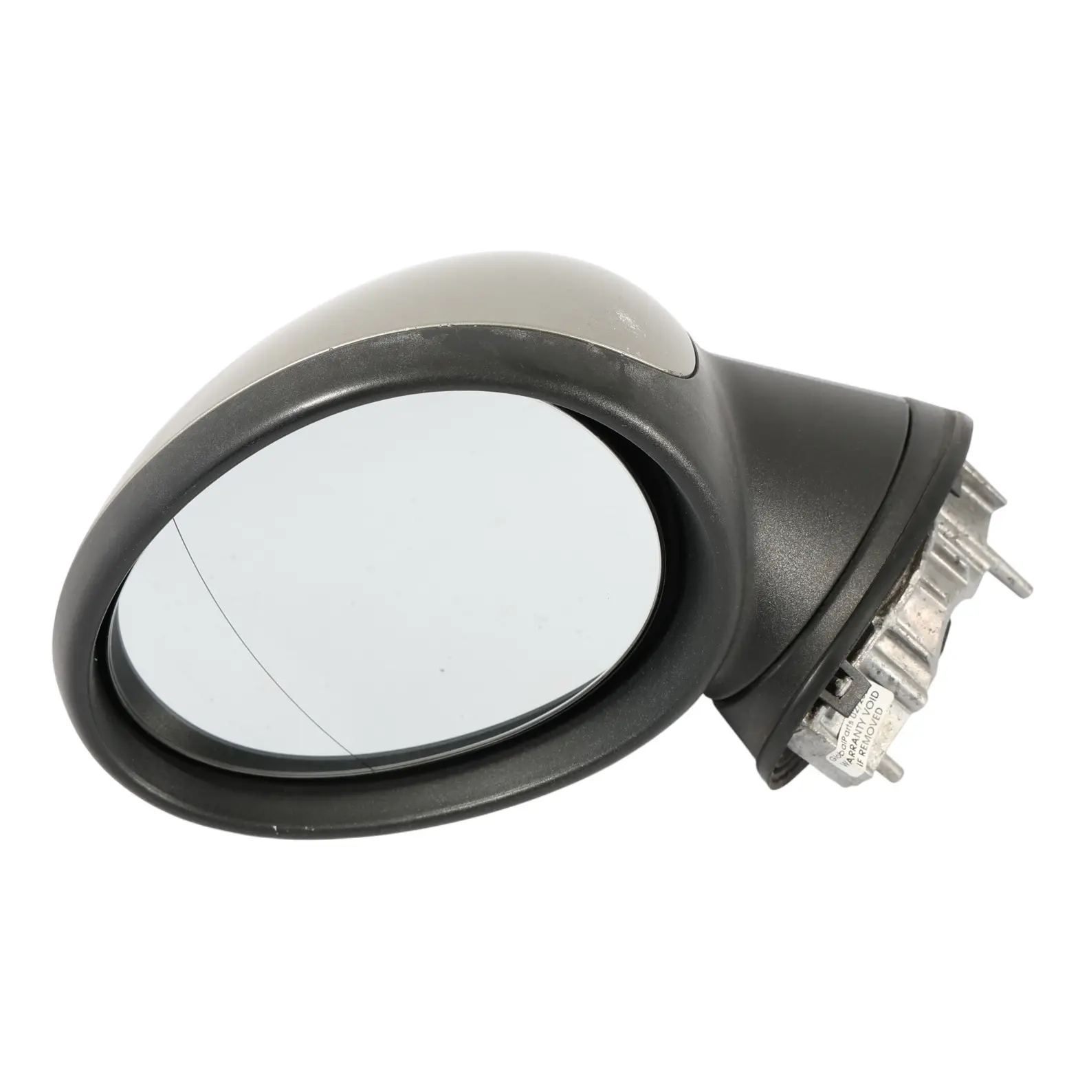 Mini R55 R56 Left Door Wing Mirror N/S Sparkling Silver - A60 3 PIN 2755637
