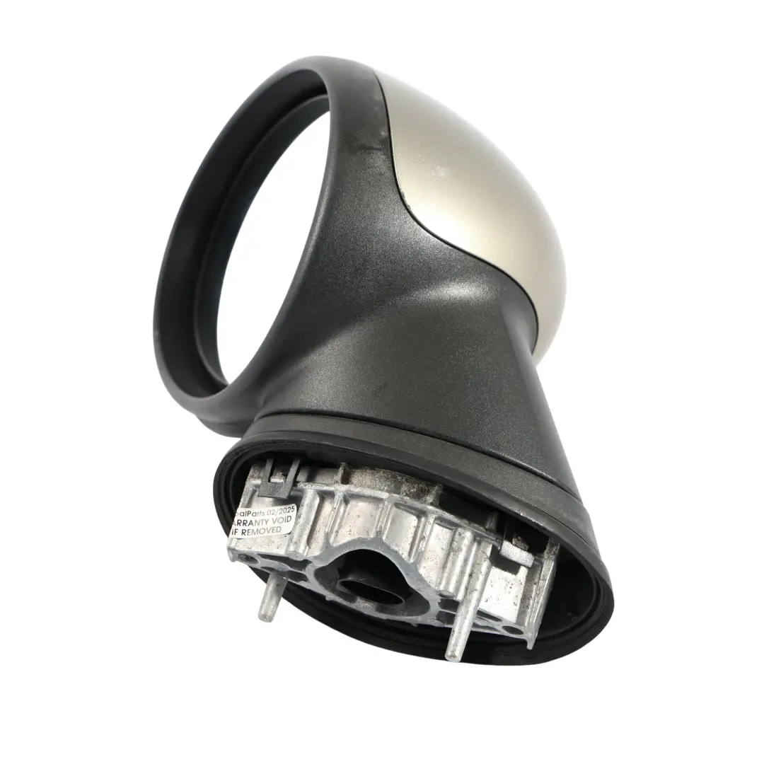 Left Door Wing Mirror N/S Sparkling Silver - A60 3 PIN to Mini R55 R56 with Part number 2755637 Mini R55 R56 Left Door Wing Mirror N/S Sparkling Silver - A60 3 PIN - SKU rhd-2755637-SS - Part number 2755637