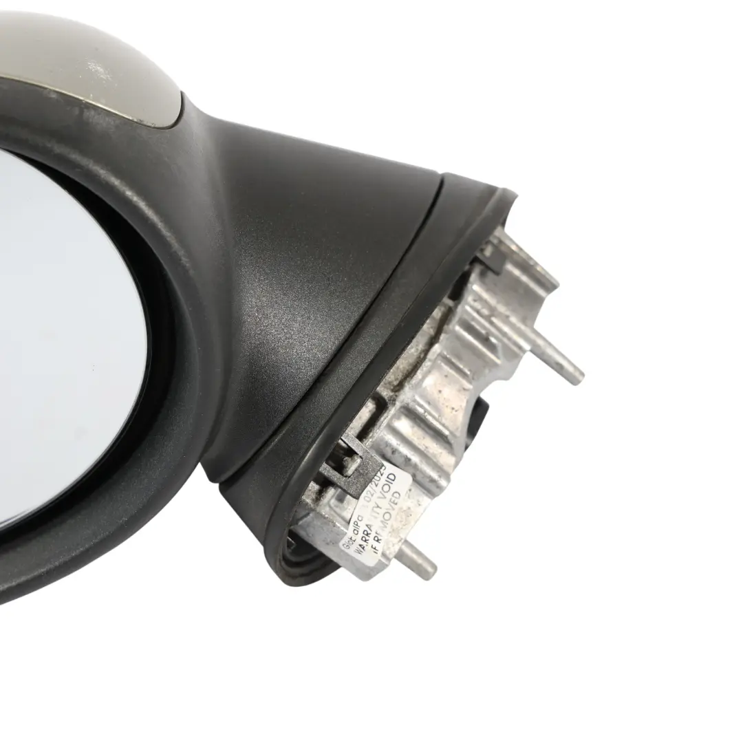 Mini R55 R56 Left Door Wing Mirror N/S Sparkling Silver - A60 3 PIN - SKU rhd-2755637-SS - Part number 2755637