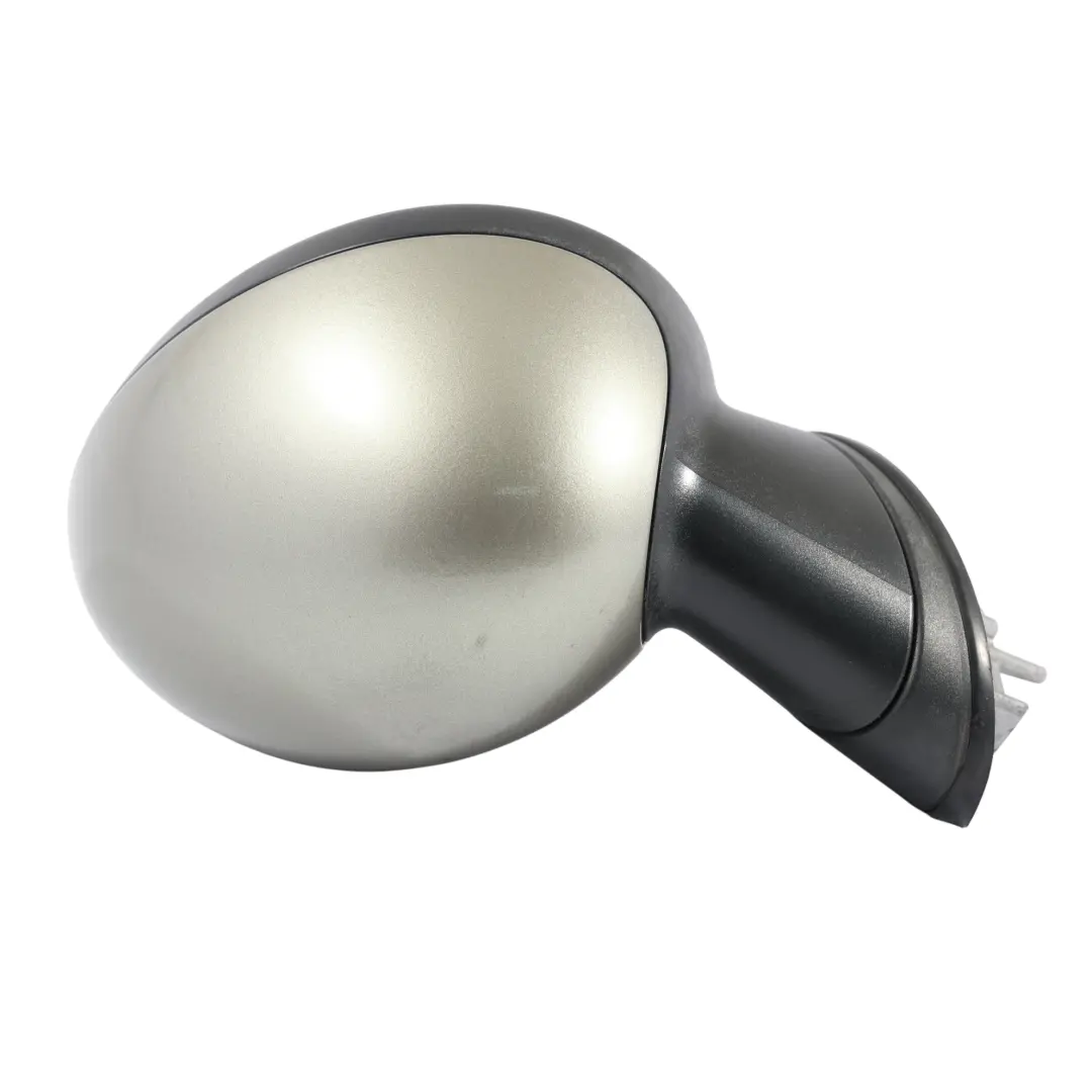MINI Cooper One R55 R56 Heated Right Door Wing Mirror O/S Sparkling Silver - A60 - SKU rhd-2755638-SS - Part number 2755638