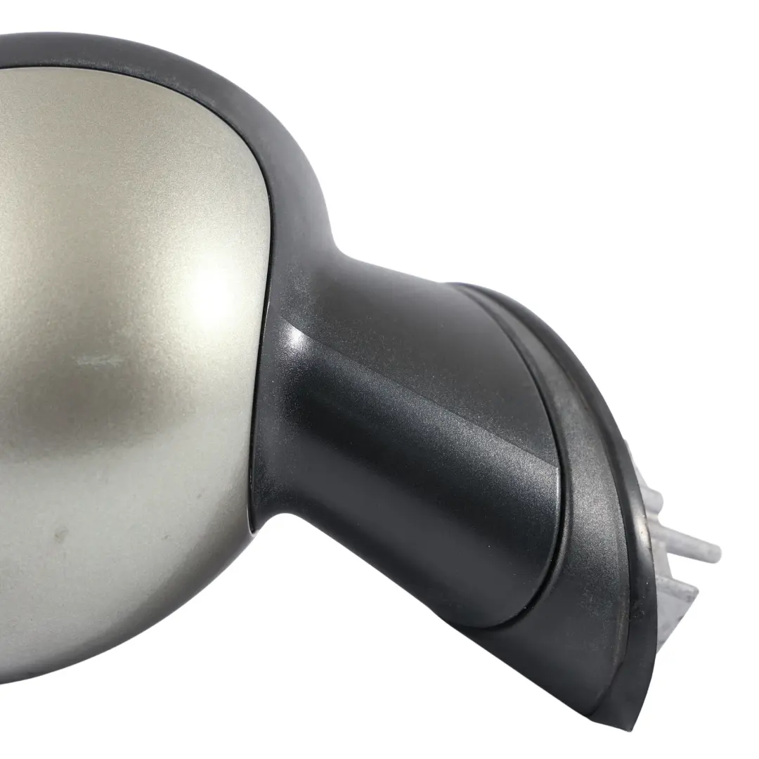 MINI Cooper One R55 R56 Heated Right Door Wing Mirror O/S Sparkling Silver - A60 - SKU rhd-2755638-SS - Part number 2755638