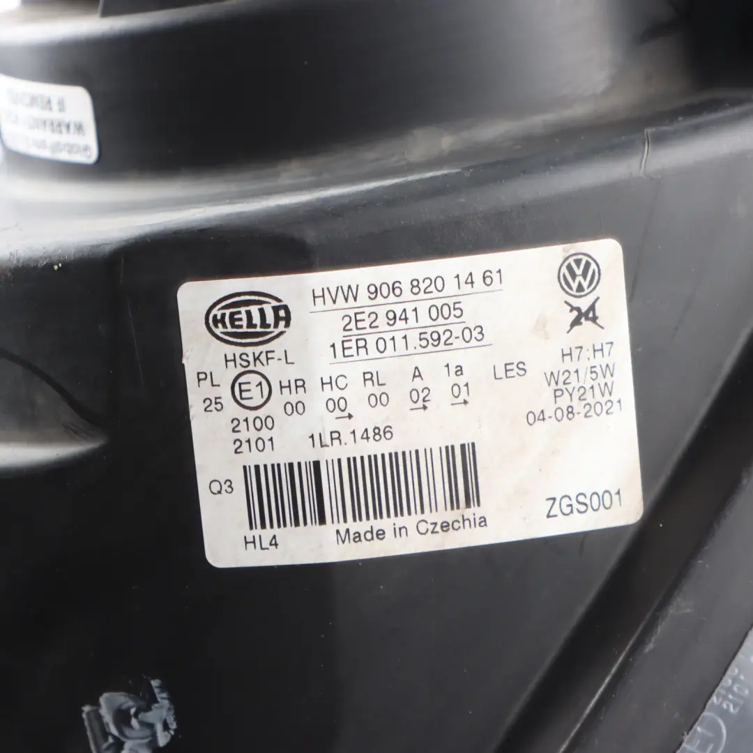 Volkswagen Crafter 2E Headlight Headlamp Light Lamp Front Left N/S - SKU RHD-2E2941005 - Part number 2E2941005