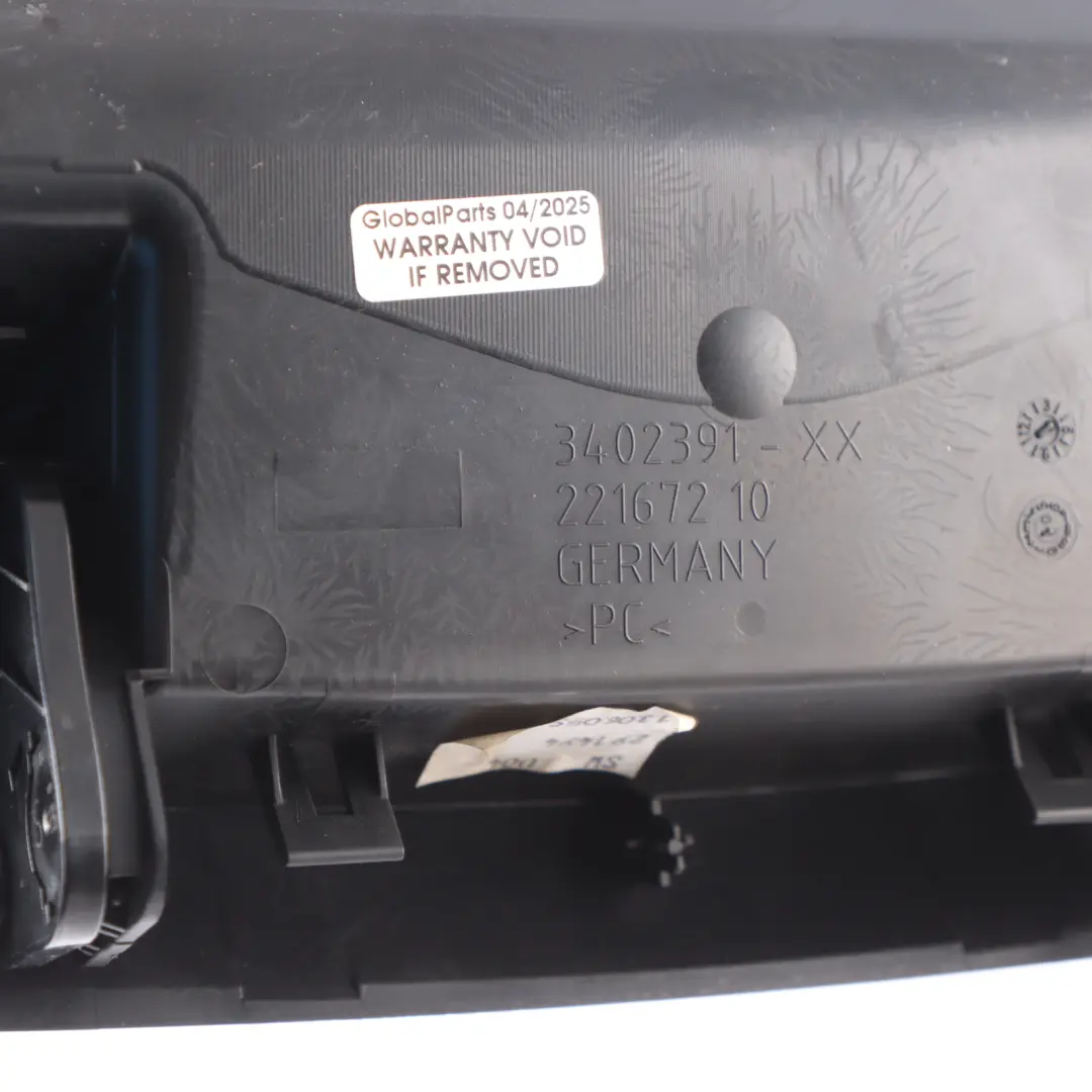 BMW X3 E83 Tray Instrument Panel Storage Dashboard Glove Box 3417438 - SKU rhd-3402391-1 - Part number 3402391