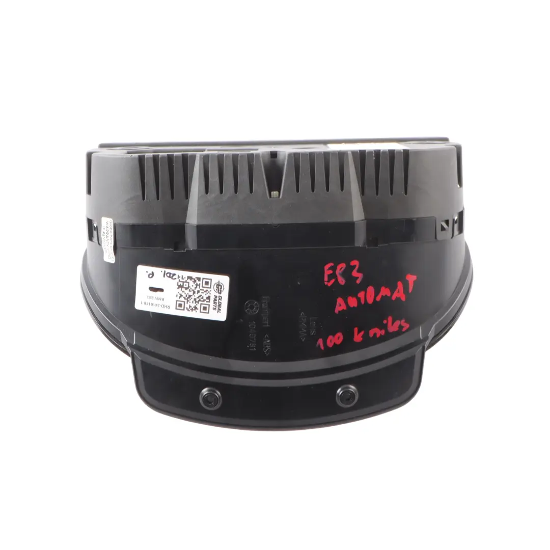 Instrument Cluster Speedo Clocks to BMW X3 E83 Diesel Automatic with Part number 3416118 BMW X3 E83 Diesel Automatic Instrument Cluster Speedo Clocks - SKU RHD-3416118-1 - Part number 3416118