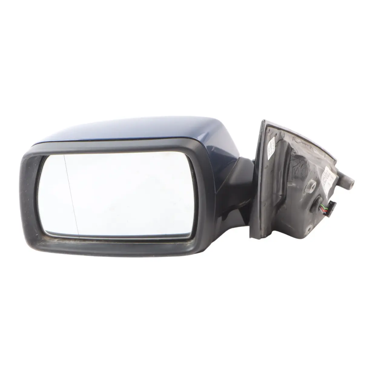 Wing Mirror BMW X3 E83 Left Door N/S Heated Outside Mysticblau Mystic Blue - A07