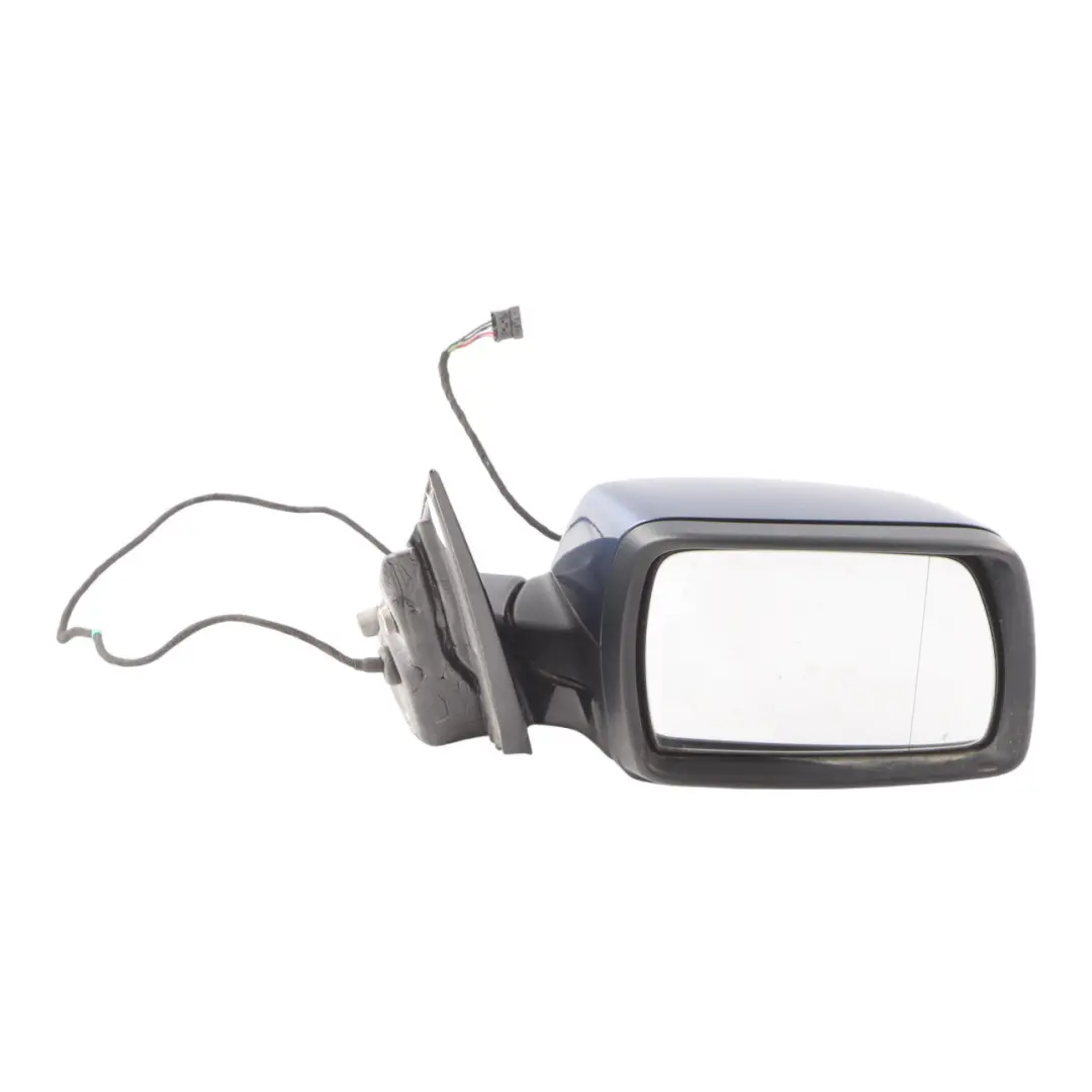 Right Door Wing Outside Mirror O/S Heated Mysticblau Mystic Blue to BMW X3 E83 with Part number 3448134 BMW X3 E83 Right Door Wing Outside Mirror O/S Heated Mysticblau Mystic Blue - SKU rhd-3448134-MYS - Part number 3448134