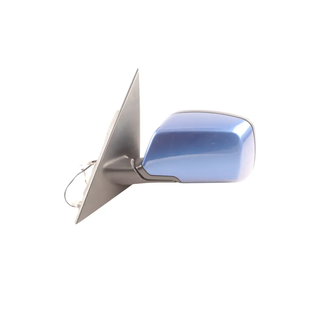 BMW X3 E83 Front Left Door Wing Mirror Heated N/S Montegoblau Montego Blue - A51 - SKU RHD-3448167-MTB - Part number 3448167