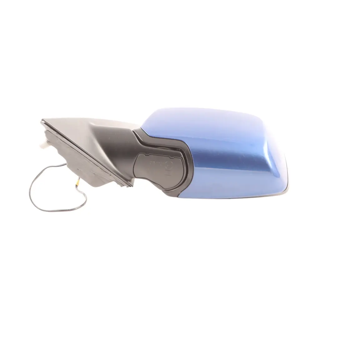 Front Left Door Wing Mirror Heated N/S Montegoblau Montego Blue - A51 to BMW X3 E83 with Part number 3448167 BMW X3 E83 Front Left Door Wing Mirror Heated N/S Montegoblau Montego Blue - A51 - SKU RHD-3448167-MTB - Part number 3448167