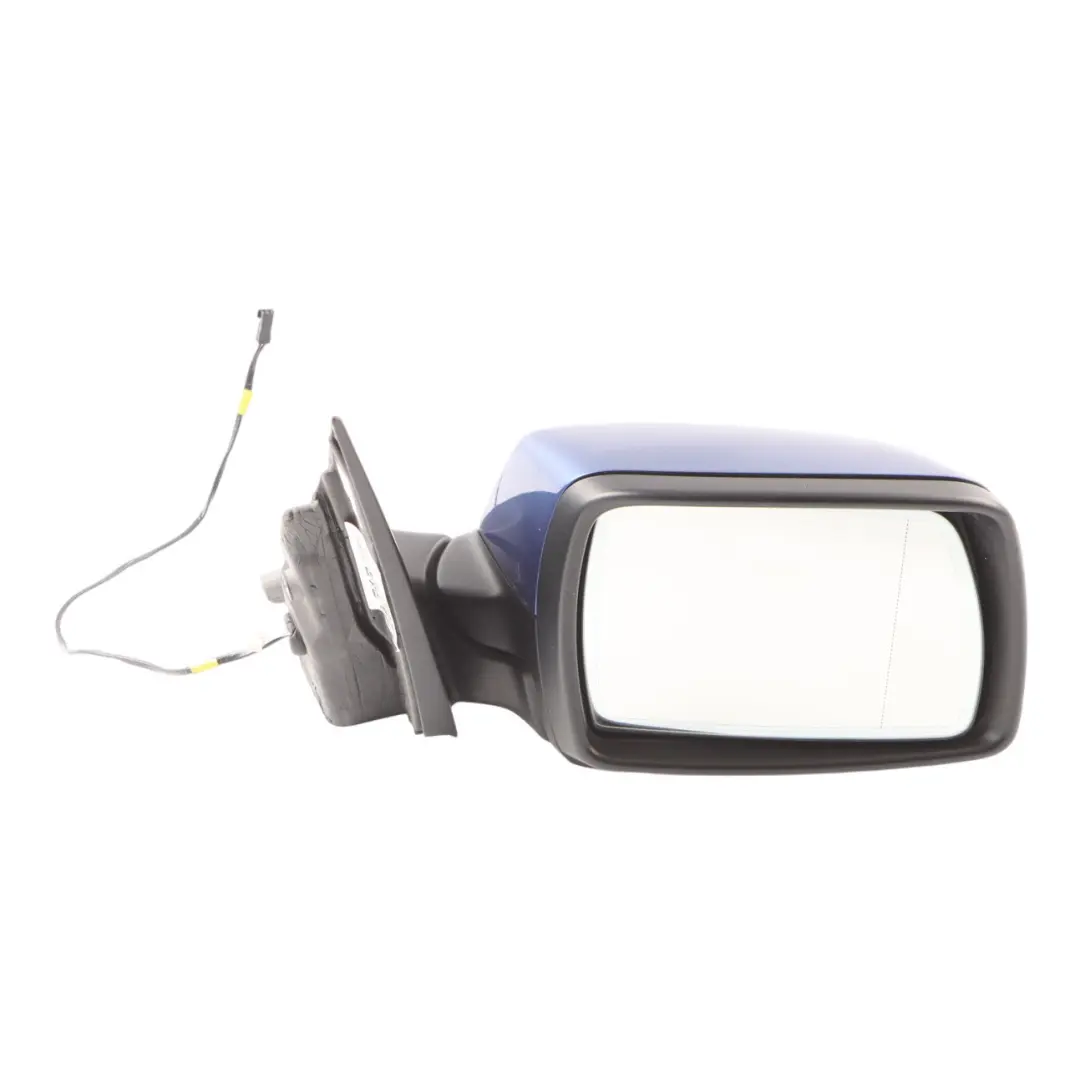 BMW X3 E83 Front Right Door Wing Mirror O/S Montegoblau Montego Blue - A51 - SKU RHD-3448168-MTB - Part number 3448168