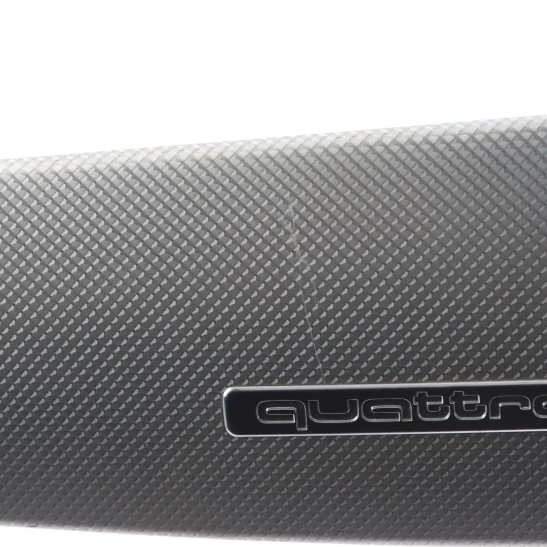 Dashboard Panel Centre Trim Strip Cover Silver Quattro to Audi A6 C7 with Part number 4G2853189 Audi A6 C7 Dashboard Panel Centre Trim Strip Cover Silver Quattro - SKU RHD-4G2853189 - Part number 4G2853189