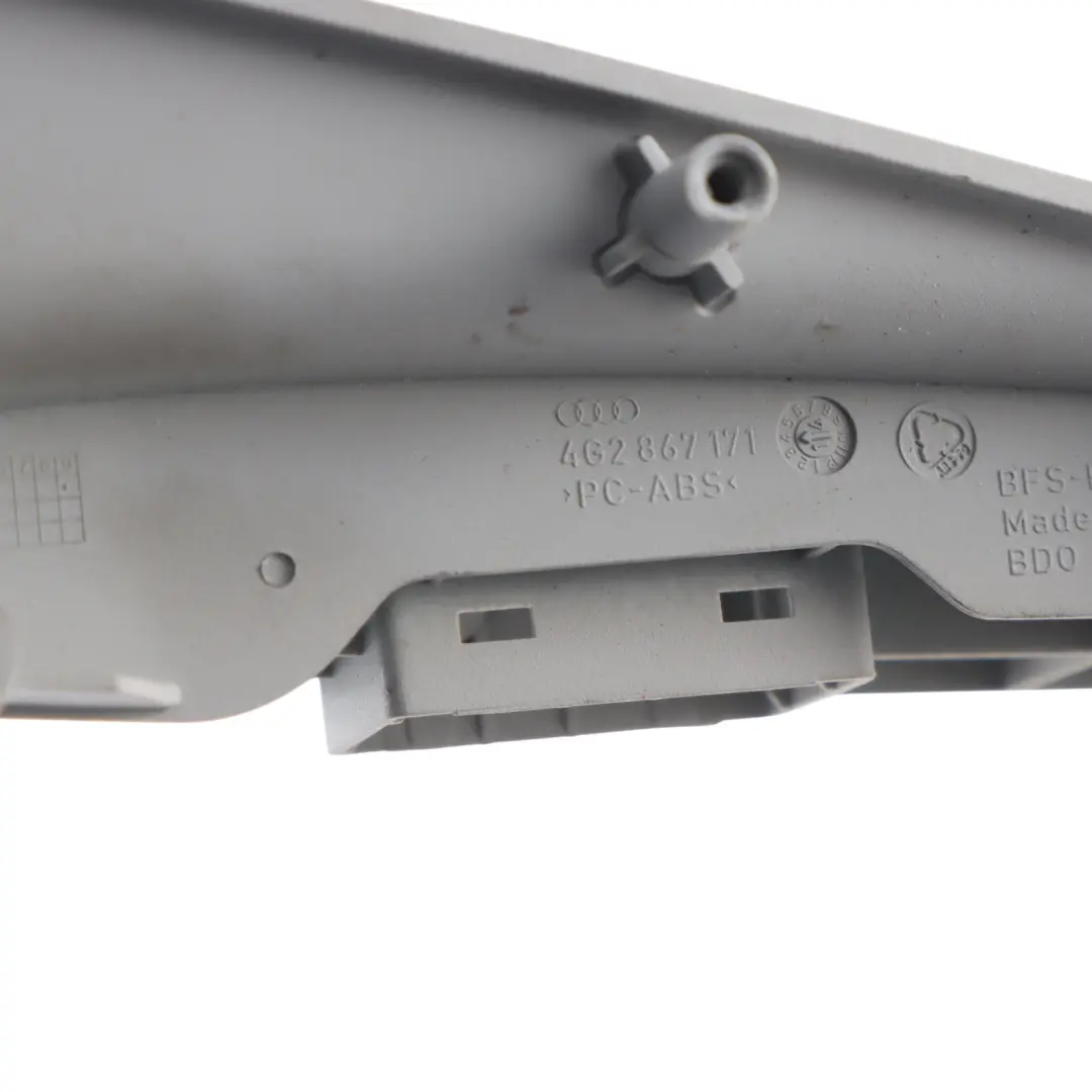 Front Window Switch Surround Arm Rest Cover Panel Left N/S to Audi A6 C7 with Part number 4G2867171 Audi A6 C7 Front Window Switch Surround Arm Rest Cover Panel Left N/S - SKU RHD-4G2867171 - Part number 4G2867171