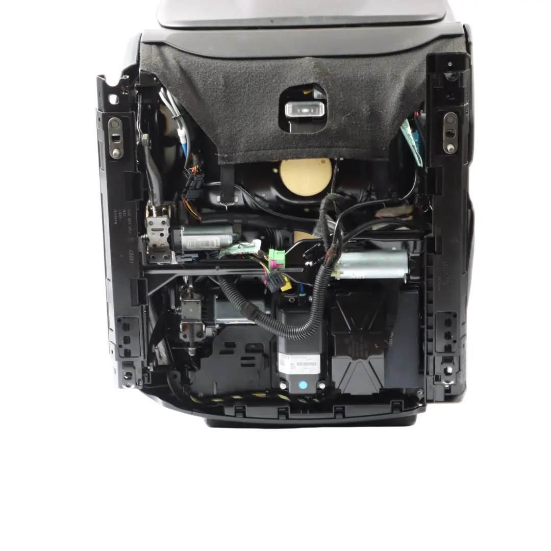Audi A8 D4 4H Sport Seat Front Left N/S Heated Memory Leather Valcona Black - SKU RHD-4H0881805E-1 - Part number 4H0881805E