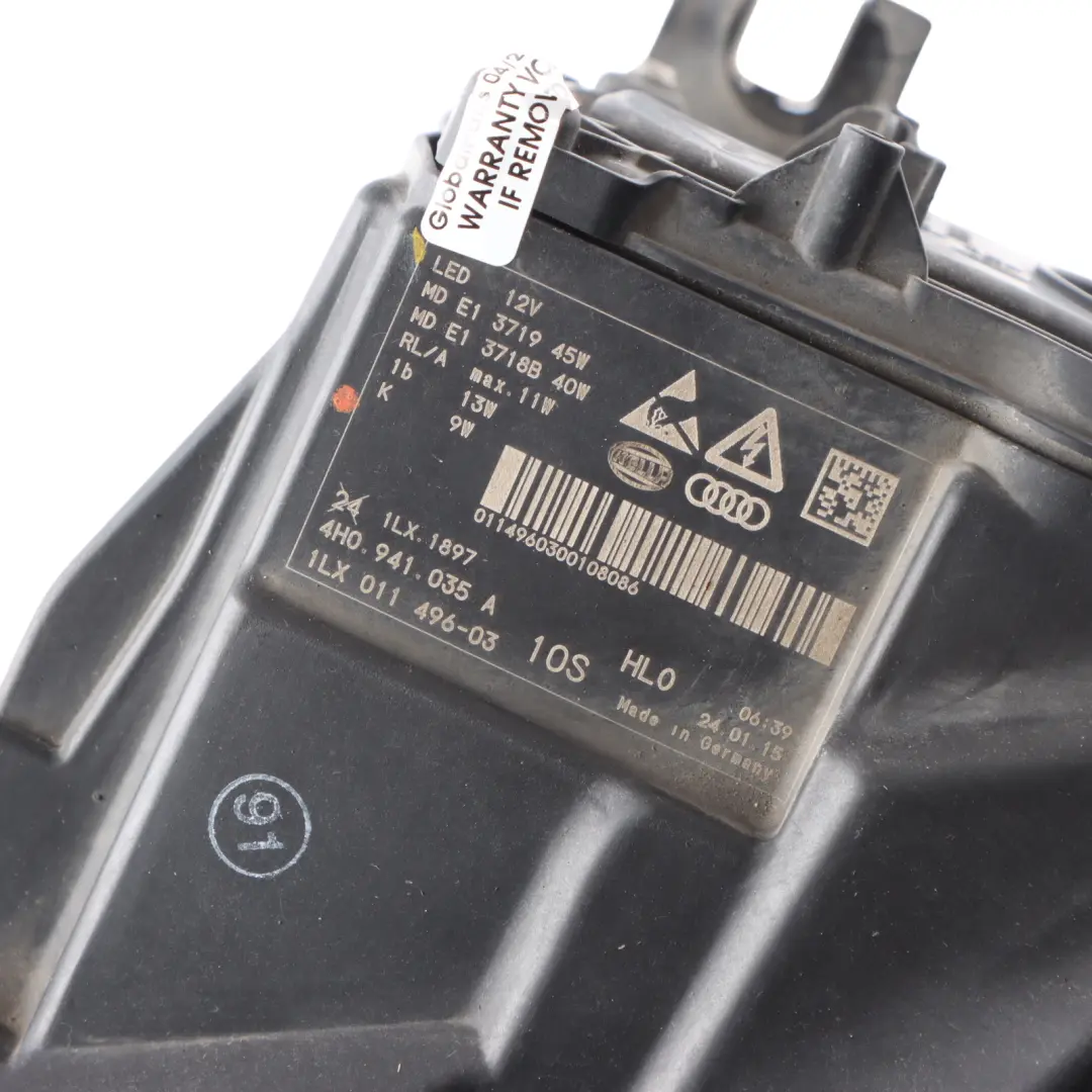 Front Lamp Headlight Matrix LED Left N/S to Audi A8 D4 with Part number 4H0941783A Audi A8 D4 Front Lamp Headlight Matrix LED Left N/S - SKU RHD-4H0941783A-1 - Part number 4H0941783A