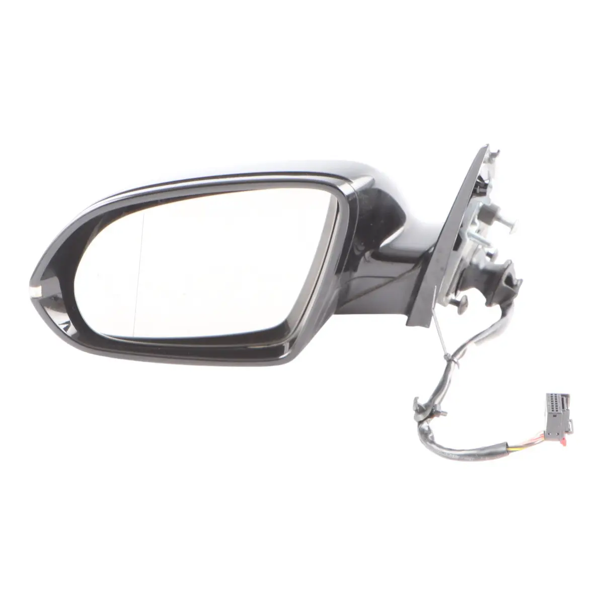 Audi A8L 4H Front Electric Wing Mirror Left N/S Phantom Black Z9Y 4H2857409H