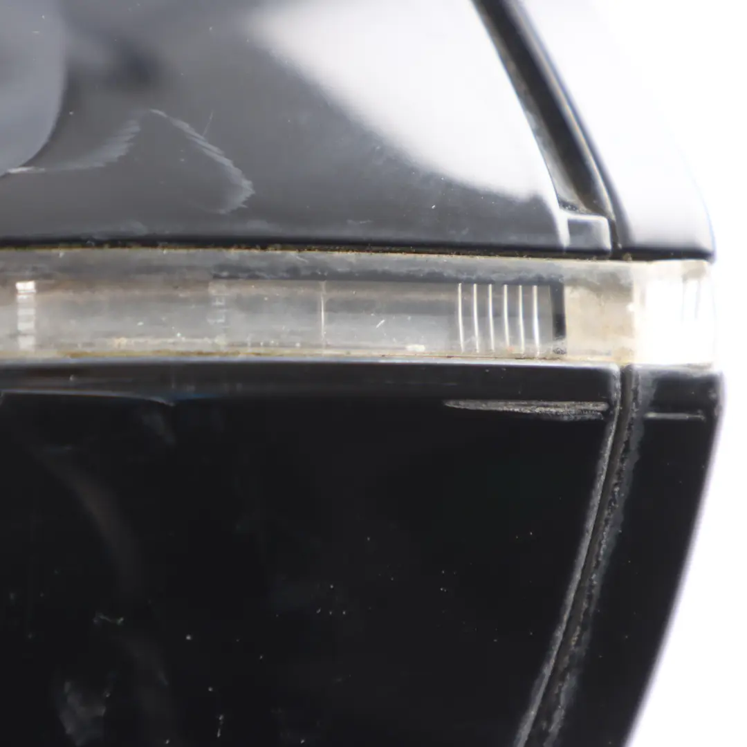 Audi A8L 4H Front Electric Wing Mirror Left N/S Phantom Black Z9Y - SKU RHD-4H2857409H-PHB - Part number 4H2857409H