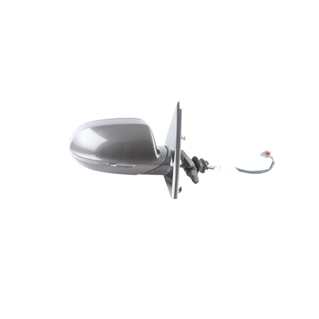  Door Wing Mirror Audi A8 D4 Memory Power Fold Right O/S Oolong Grey - X7U - SKU RHD-4H2857410H-OGR - Part number 4H2857410H