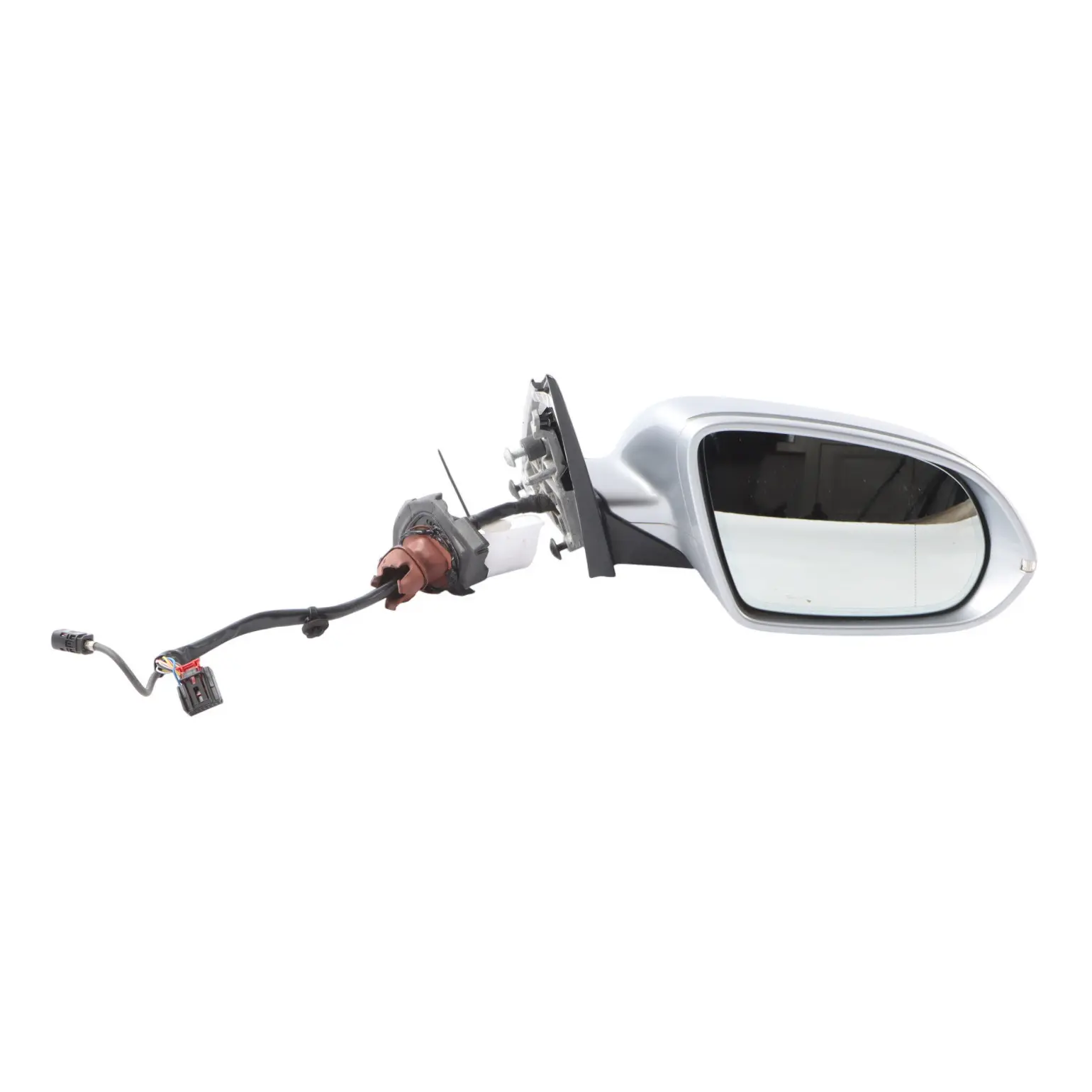 Audi A8 D4 Mirror Wing Electric Power Fold Right O/S Foil Silver Z7G 4H2857410N