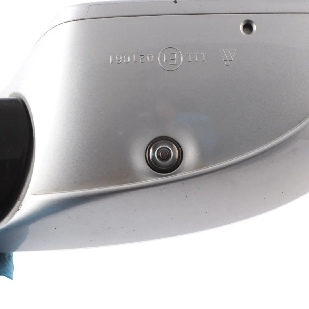 Audi A8 D4 Mirror Wing Electric Power Fold Right O/S Foil Silver Z7G - SKU RHD-4H2857410N-FSI - Part number 4H2857410N