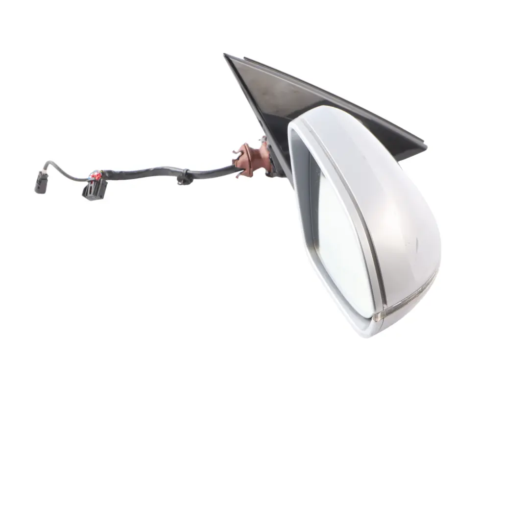 Mirror Wing Electric Power Fold Right O/S Foil Silver Z7G to Audi A8 D4 with Part number 4H2857410N Audi A8 D4 Mirror Wing Electric Power Fold Right O/S Foil Silver Z7G - SKU RHD-4H2857410N-FSI - Part number 4H2857410N