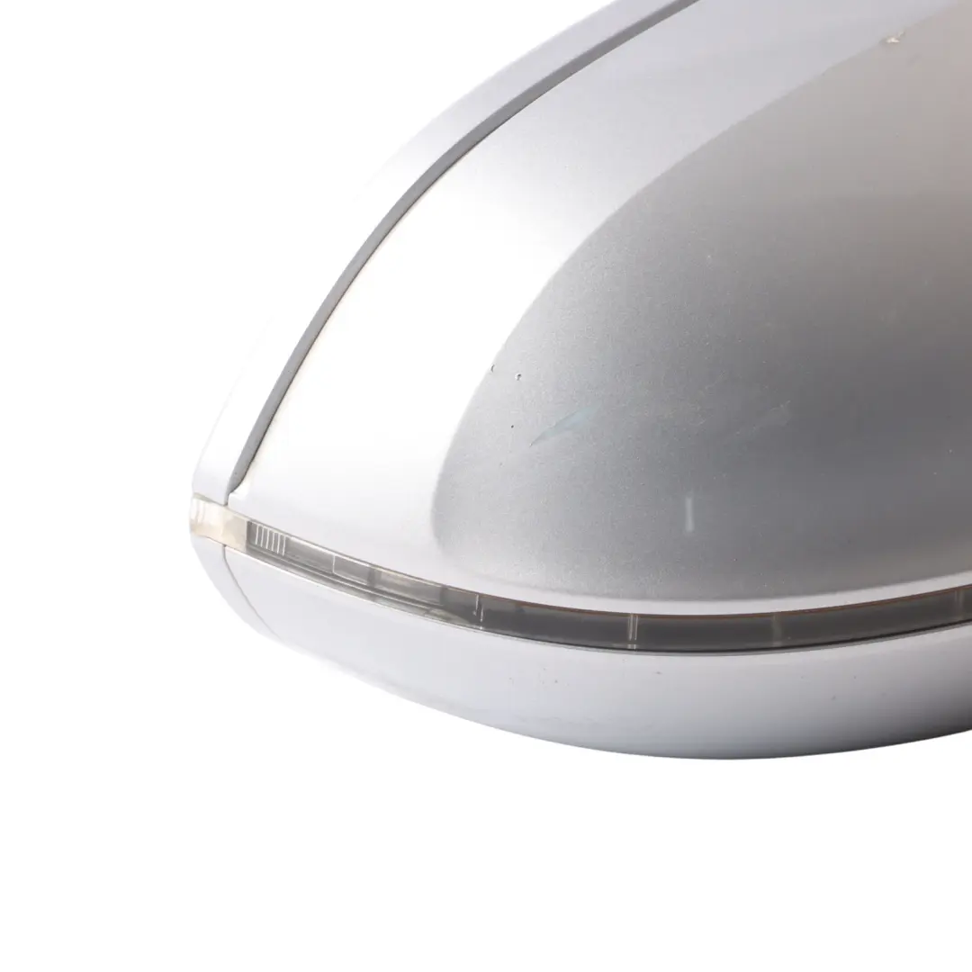 Mirror Wing Electric Power Fold Right O/S Foil Silver Z7G to Audi A8 D4 with Part number 4H2857410N Audi A8 D4 Mirror Wing Electric Power Fold Right O/S Foil Silver Z7G - SKU RHD-4H2857410N-FSI - Part number 4H2857410N