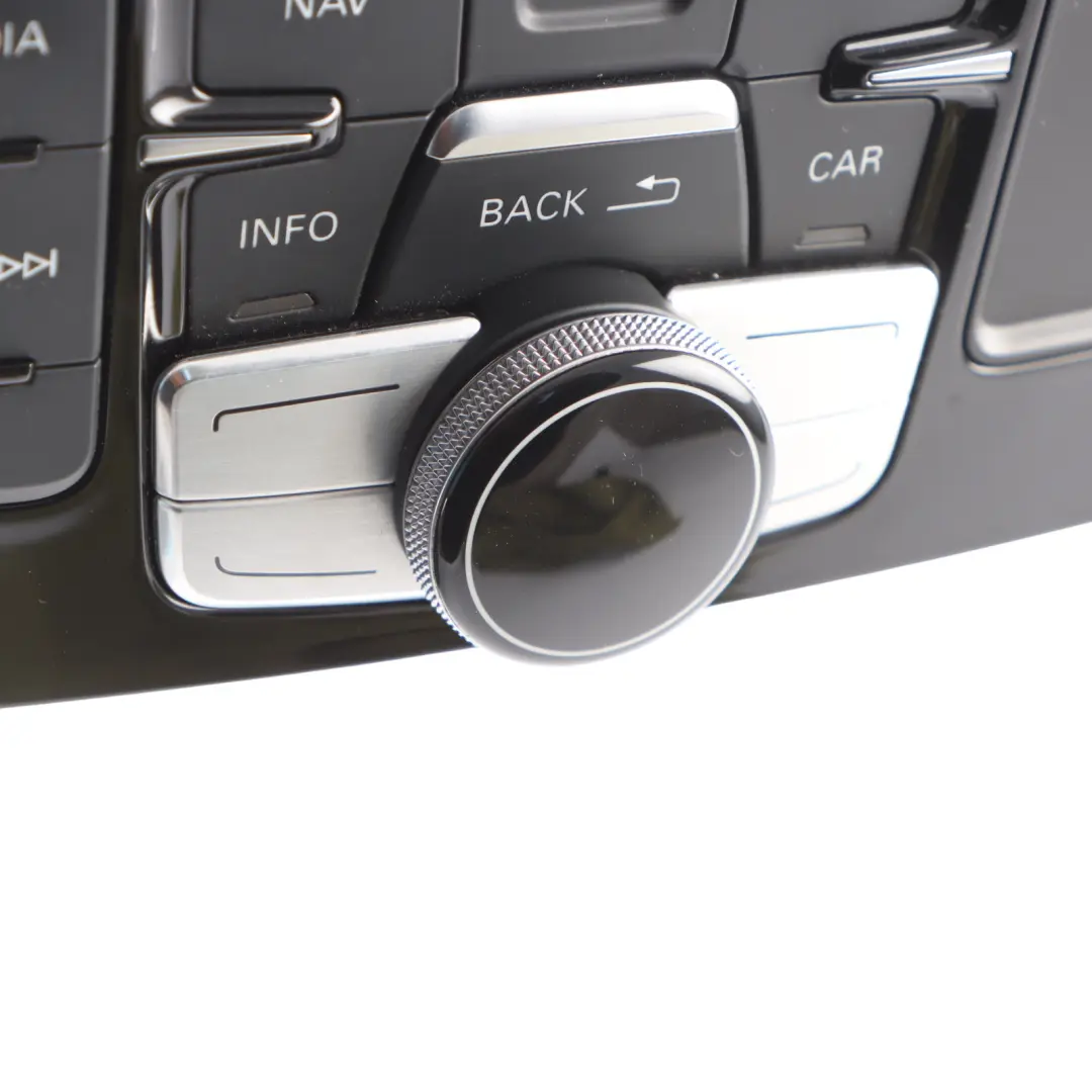 Sat Navi Multimedia Head Unit Radio Control Switch Panel to Audi A8 D4 with Part number 4H2919600L Audi A8 D4 Sat Navi Multimedia Head Unit Radio Control Switch Panel - SKU RHD-4H2919600L - Part number 4H2919600L