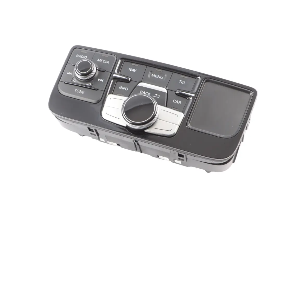 Sat Navi Multimedia Head Unit Radio Control Switch Panel to Audi A8 D4 with Part number 4H2919600L Audi A8 D4 Sat Navi Multimedia Head Unit Radio Control Switch Panel - SKU RHD-4H2919600L - Part number 4H2919600L