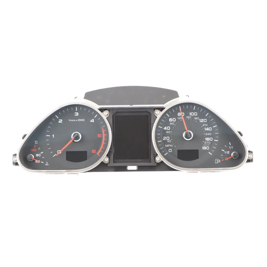 Instrument Cluster Speedometer Clocks Automatic Diesel MPH to Audi Q7 4L with Part number 4L0920985N Audi Q7 4L Instrument Cluster Speedometer Clocks Automatic Diesel MPH - SKU RHD-4L0920985N - Part number 4L0920985N