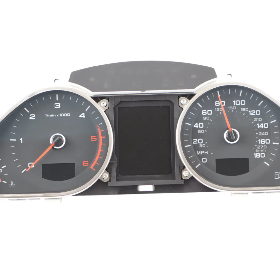 Audi Q7 4L Instrument Cluster Speedometer Clocks Automatic Diesel MPH - SKU RHD-4L0920985N - Part number 4L0920985N