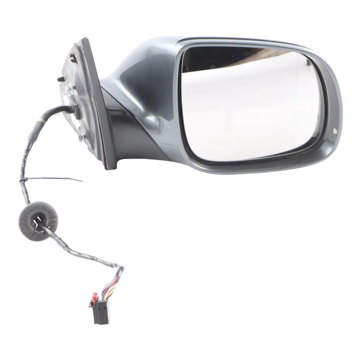 Audi Q7 4L Front Mirror Wing Door Electric Power Right O/S Daytona Grey - Z7S