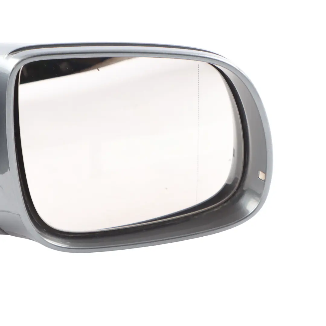 Audi Q7 4L Front Mirror Wing Door Electric Power Right O/S Daytona Grey - Z7S - SKU RHD-4L2857410BE-DGR - Part number 4L2857410BE