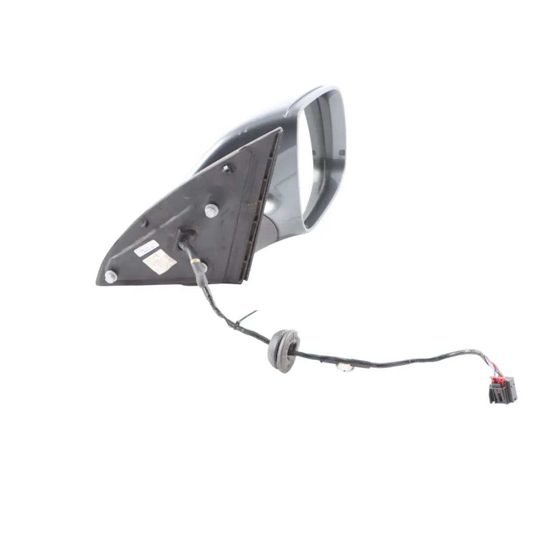Audi Q7 4L Front Mirror Wing Door Electric Power Right O/S Daytona Grey - Z7S - SKU RHD-4L2857410BE-DGR - Part number 4L2857410BE