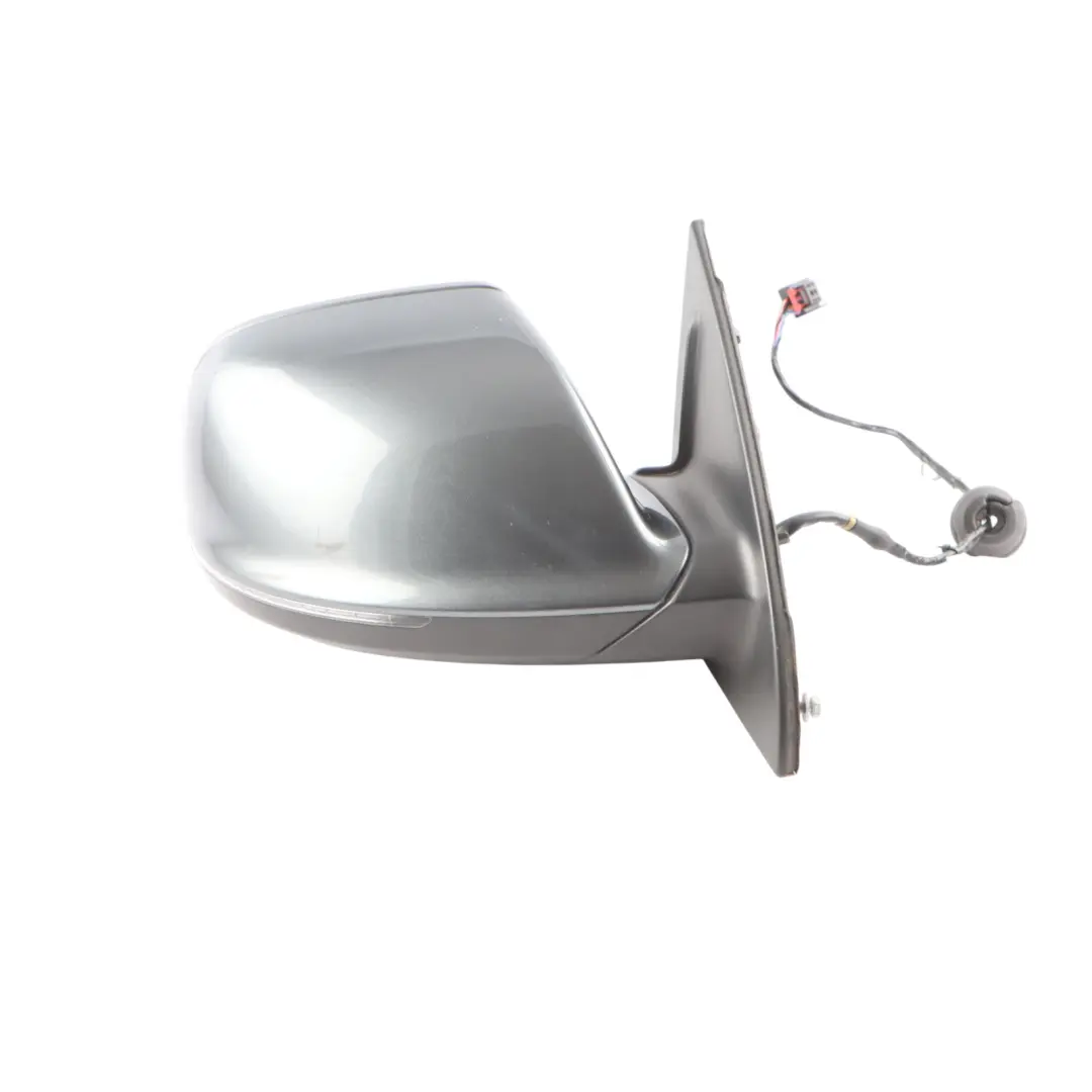 Audi Q7 4L Front Mirror Wing Door Electric Power Right O/S Daytona Grey - Z7S - SKU RHD-4L2857410BE-DGR - Part number 4L2857410BE