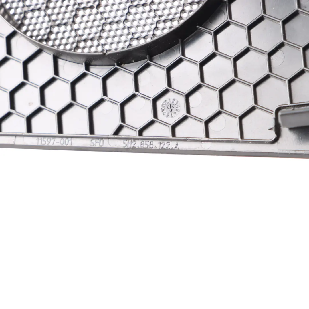 VW Volkswagen Golf 8 Dashboard Speaker Cover Trim Grille Panel - SKU RHD-5H2858122A - Part number 5H2858122A