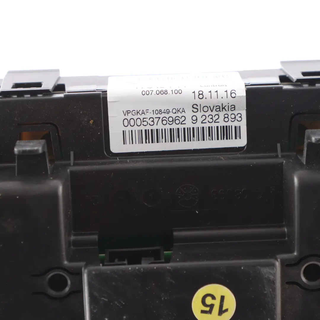 BMW F31 Diesel Instrument Cluster Clocks Speedometer Automatic - SKU RHD-6843123 - Part number 6843123