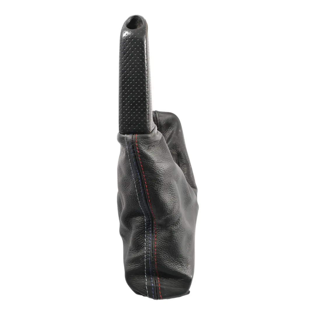  Lever Cover BMW E90 E91 E92 E93 Handbrake Trim Black Leather - SKU RHD-7155625-4 - Part number 7155625