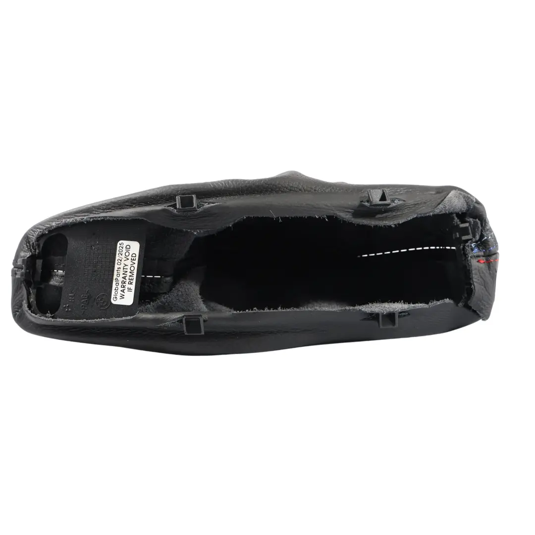  Lever Cover BMW E90 E91 E92 E93 Handbrake Trim Black Leather - SKU RHD-7155625-4 - Part number 7155625