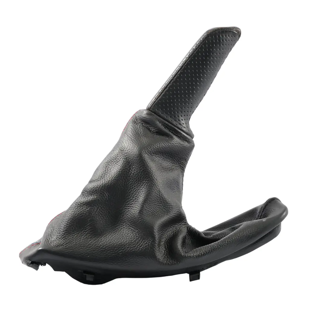  Lever Cover BMW E90 E91 E92 E93 Handbrake Trim Black Leather - SKU RHD-7155625-4 - Part number 7155625