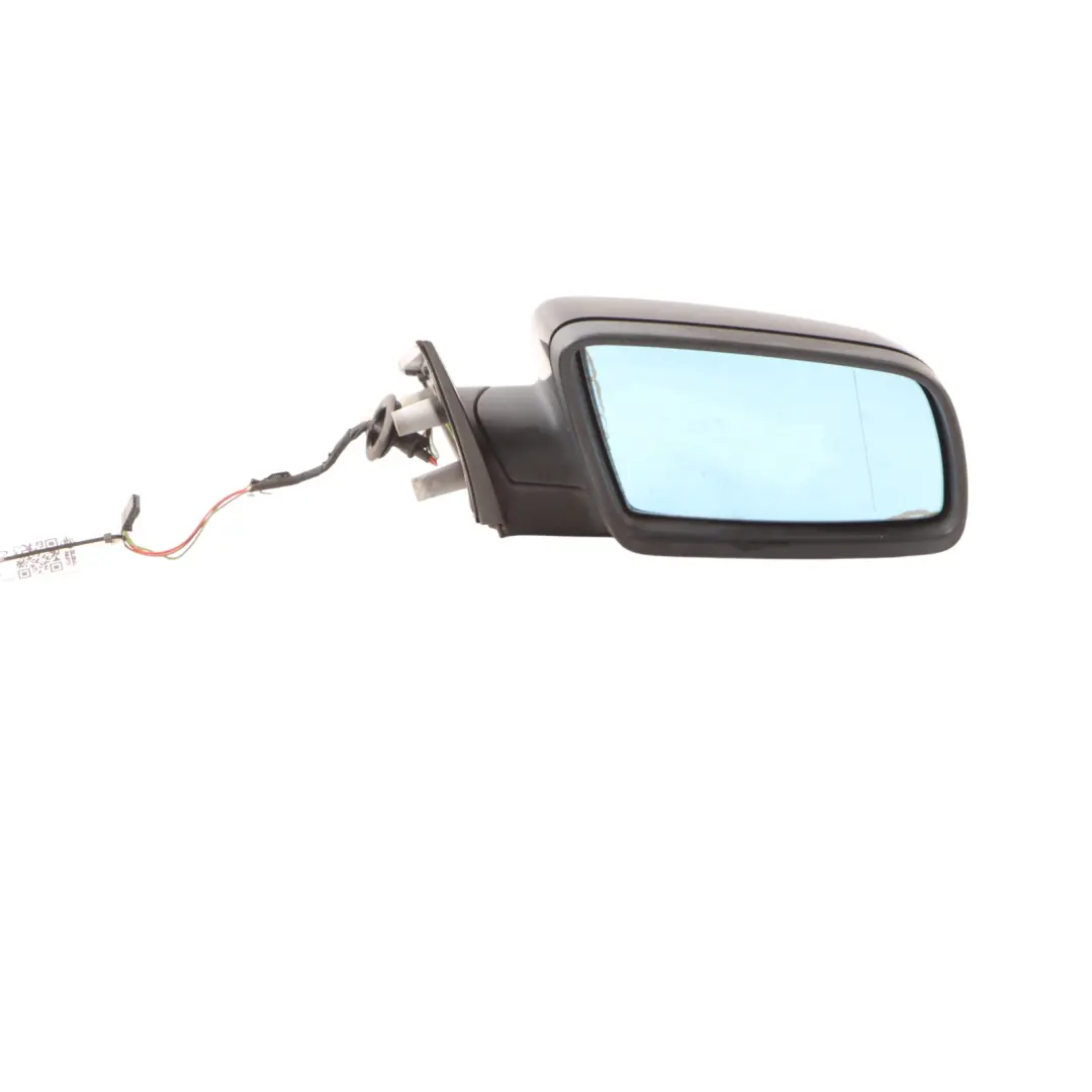 BMW E60 E61 LCI Wing Mirror Door Right O/S Outside Black Sapphire 475 - SKU RHD-7189574-BS - Part number 7189574