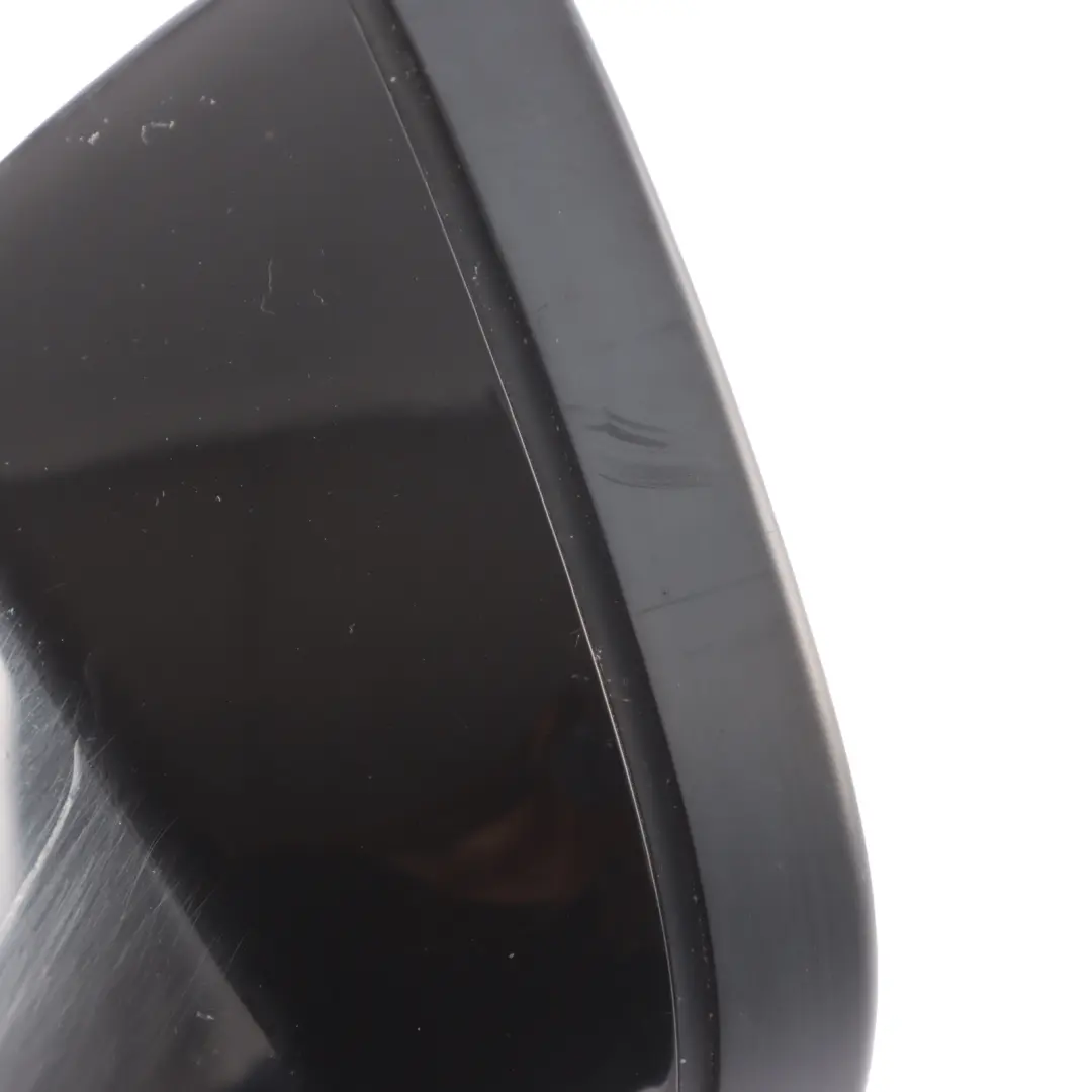 BMW E60 E61 LCI Wing Mirror Door Right O/S Outside Black Sapphire 475 - SKU RHD-7189574-BS - Part number 7189574