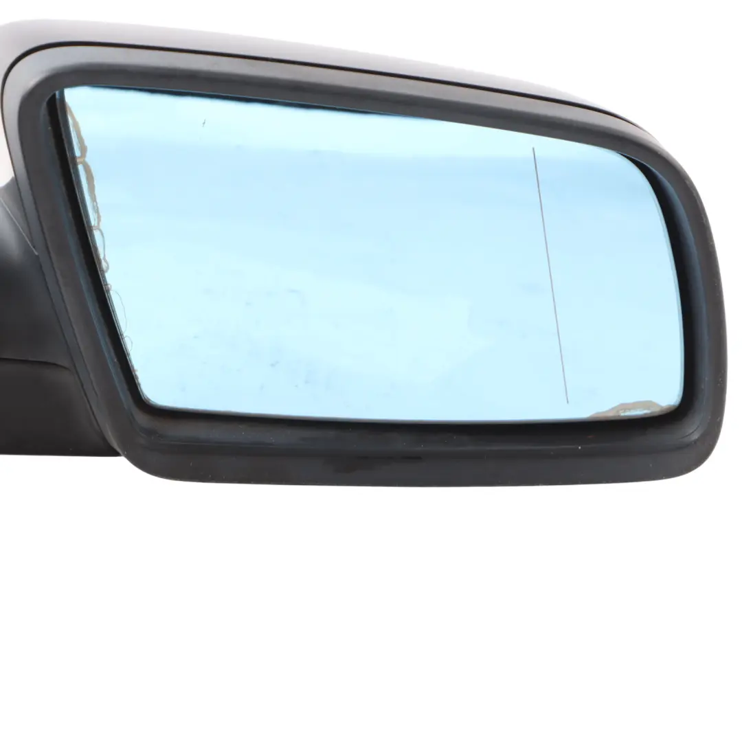 BMW E60 E61 LCI Wing Mirror Door Right O/S Outside Black Sapphire 475 - SKU RHD-7189574-BS - Part number 7189574