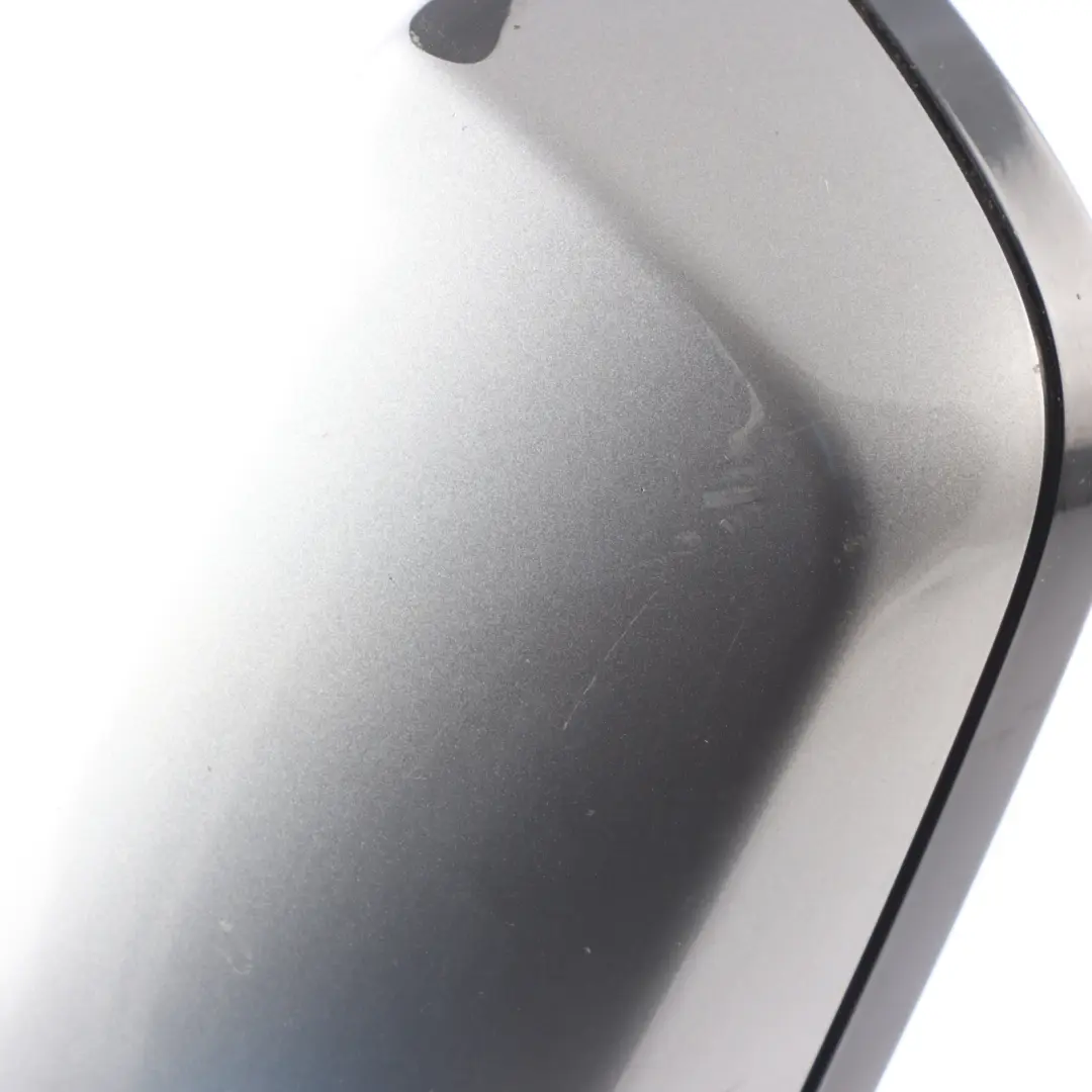 BMW 5 E60 E61 LCI M Sport Right Wing Mirror O/S High Gloss Spacegrau Grey A52 - SKU rhd-7189634-SCG - Part number 7189634