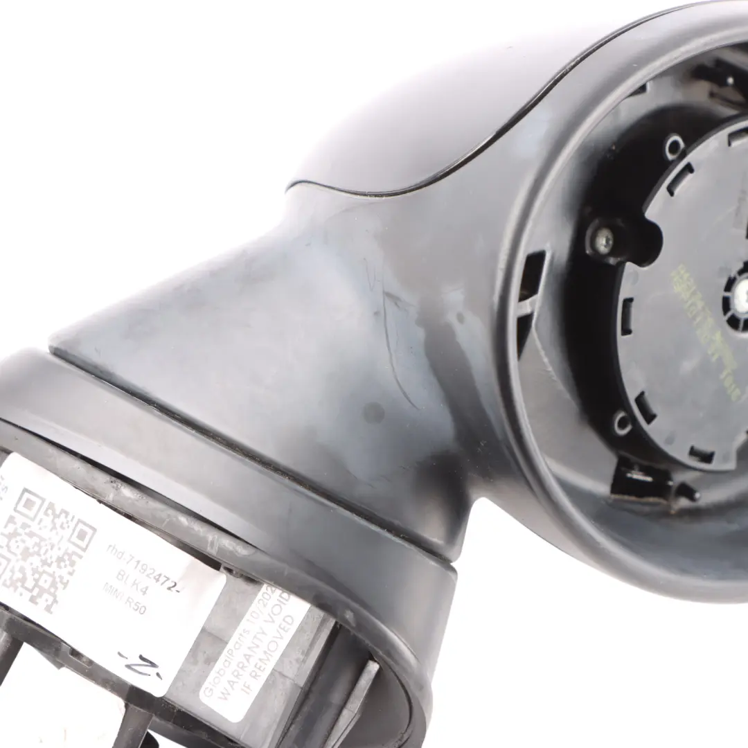 Outside Right O/S Door Wing Mirror Black 3 Pin to Mini Cooper One 4 R50 R53 with Part number 7192472 Mini Cooper One 4 R50 R53 Outside Right O/S Door Wing Mirror Black 3 Pin - SKU rhd-7192472-BLK4 - Part number 7192472